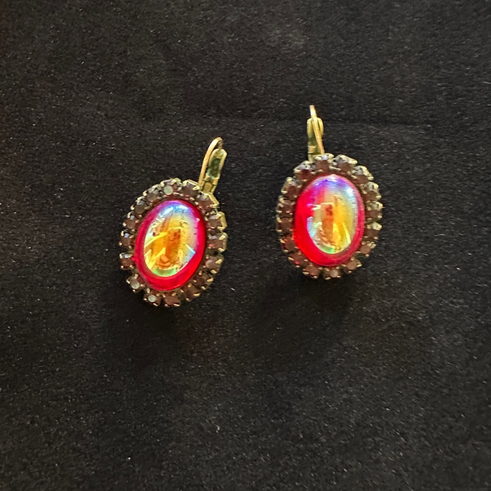 Liz Palacios Swarovski Crystal Earrings